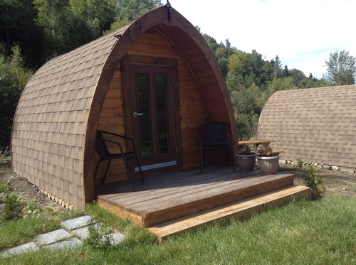 Camping Camping ô Pod Solaire Accomodation In Saguenay